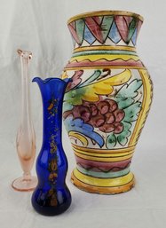 Lot Of Vintage Vases