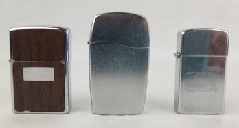 Lot Of Vintage Zippo Lighters