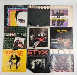 Lot Of The Styx, The Who, Squeeze 7' Vinyl LP Records