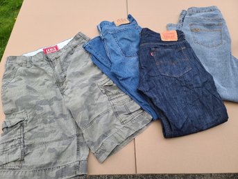 Jeans & Cargo Pants (Levi's, Gap, Ashley Stewart)