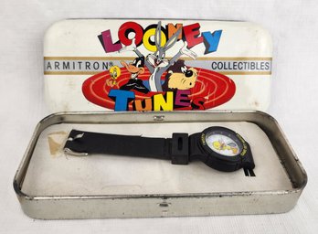 1989 Armitron Warner Bros Looney Tunes Tweety Bird Watch