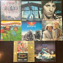 Lot Of 8 Assorted LP Vinyls