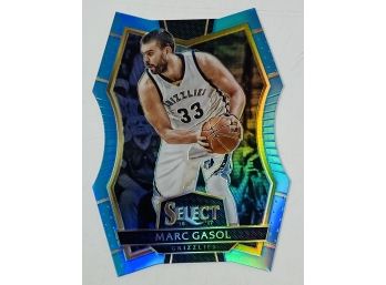 2016 Select Marc Gasol Light Blue Die Cut /199