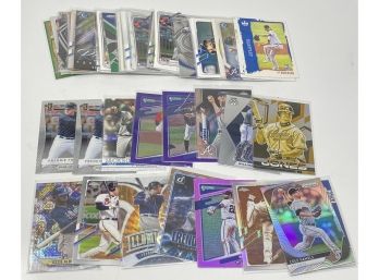 Lot Of 57 Atlanta Braves Cards Freeman Ozuna Pache Anderson