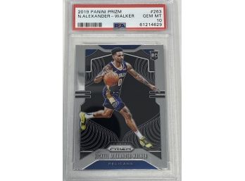 2019 Panini Prizm Nickeil Alexander-Walker #263 PSA 10