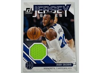 2020 Panini Donruss Josh Okogie Jersey Patch