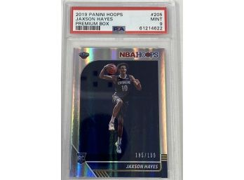 2019 Panini Hoops Jaxson Hayes #205 Premium Box /199 PSA 9