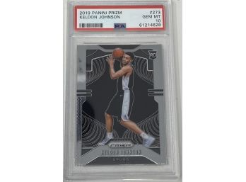 2019 Panini Prizm Keldon Johnson #273 PSA 10