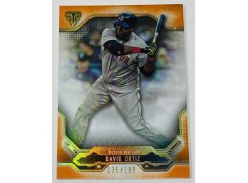 2020 Triple Threads David Ortiz Orange /199