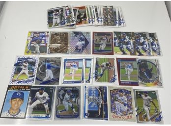 Lot Of 45 Kansas City Royals Cards Singer, Bubic, Soler