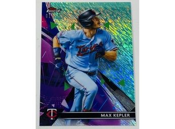 2021 Topps Finest Max Kepler Aqua Shimmer /175