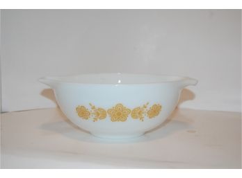 Vintage Pyrex Butterfly Gold 2.5-Quart Cinderella Mixing Bowl #443