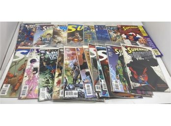 Lot Of 27 Superman Comic Books