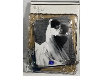 New In Box Studio Nova Sweethearts 8x10 Glass Picture Frame Very High Quality