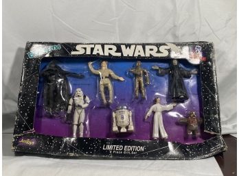 New Vintage 1993 Star Wars Bend-ems Limited Edition 8 Piece Gift Set