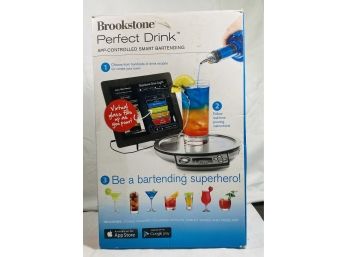 New Brookstone Perfect Drink App Controlled Smart Bartending