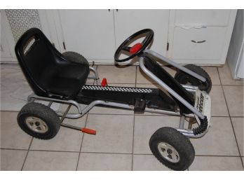 Original Kettcar Kids Pedal Racecar Kettler Made In Germany Black And White