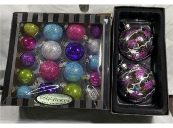 Celebrations By Christopher Radko Christmas Ornaments Balls