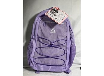 New NWT Reebok Purple Lilac Lillian Backpack