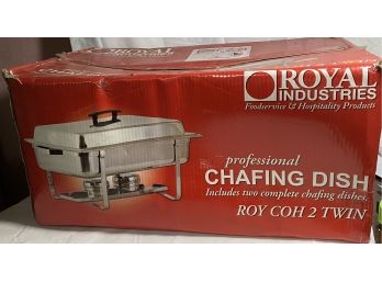 New Open Box Royal Industries Professional Chafing Dish