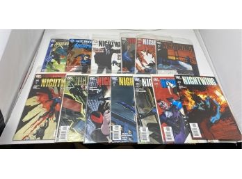 Lot Of 12 Nightwing Comic Books 1997-2016