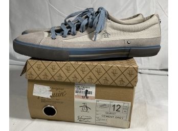 Penguin Quest Cement Grey Men's Sneakers Size 12