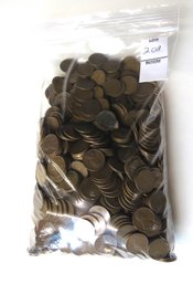 Large Lot 1044 Unculled Wheat Pennies Mixed Dates