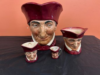 Four (4) Royal Doulton - The Cardinal