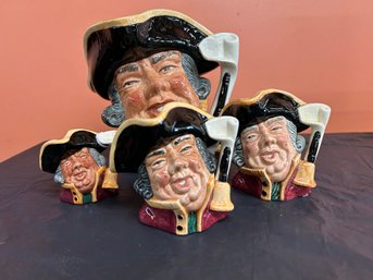 Four (4) Royal Doulton - Town Cryer