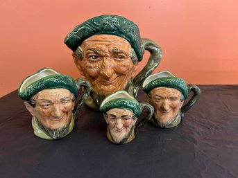 Four (4) Royal Doulton - Auld Mac