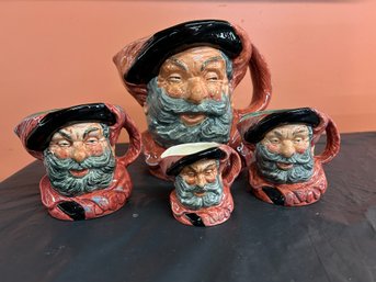 Four (4) Royal Doulton - Falstaff