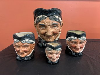 Four  (4) Royal Doulton - Granny