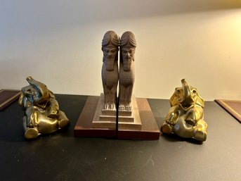 Two Pairs Of Bookends