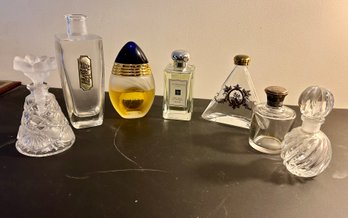 Seven Perfume Bottles