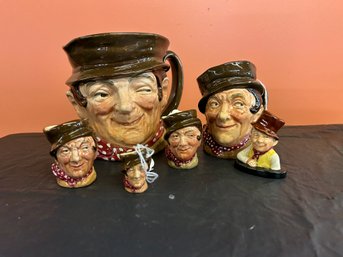 Five (5) Royal Doulton - Sam Waller