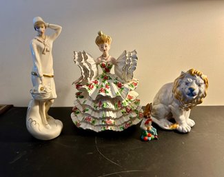 Four Ceramic Figures