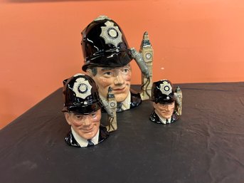 Three (3) Royal Doulton - The London Bobby