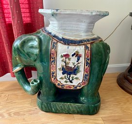 Elephant Garden Seat - 10x24x22