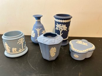 Five Jasperware Pieces