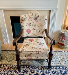 Upholstered Arm Chair