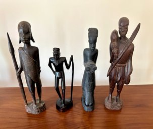 Four African Figures