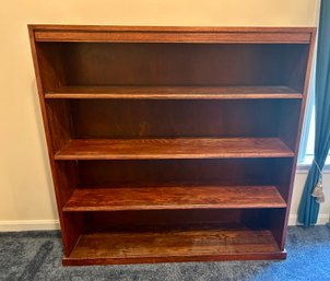 Large Oak Bookcase - 12x49.5x50