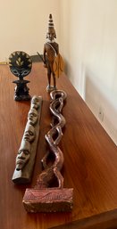 Four African Art Pieces