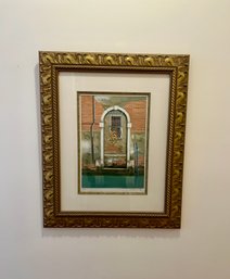 Nicely Framed Signed Print -  21x25