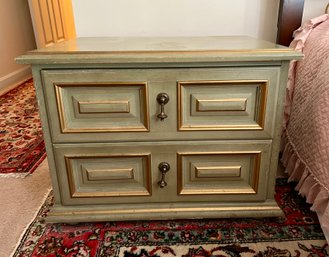 Two Drawer Bedside Stand By Drexell - 20x28x21