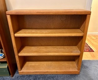 Oak Bookcase - Adjustable Shelves 10x36x36