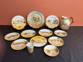 Thirteen (13) Royal Doulton Pieces