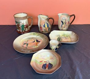 Seven (7) Royal Doulton Dickens Ware