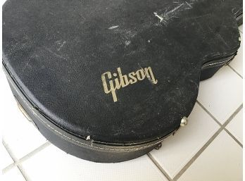 VINTAGE 1970’s GIBSON LES PAUL HARDSHELL CASE W/ PURPLE PLUSH INTERIOR ~CASE ONLY~