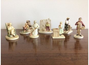 FULL SET OF SEBASTAIN MARK TWAIN SERIES FIGURINES